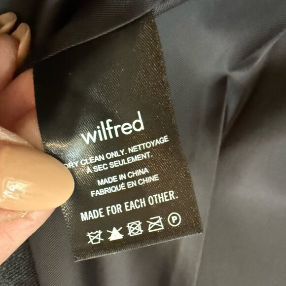 Aritzia Wilfred Gray Double Breasted Career Blazer - Picture 8 of 9